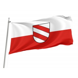 Landau an der Isar Flagge