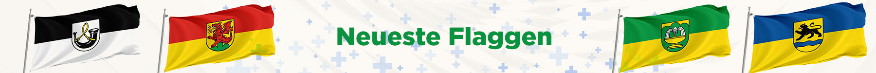 Neue Flaggen aus Regionen und Gebieten bei uns