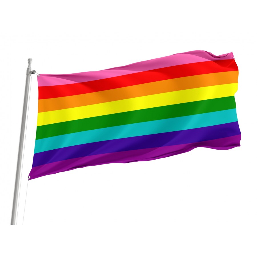 1978 Original Gilbert Baker Gay Pride Regenbogen Flagge - Deutschland schnelle lieferung & qualitativ hochwertig | kaufeflaggen