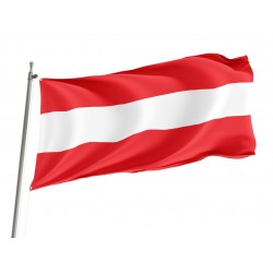 Österreichs Flagge