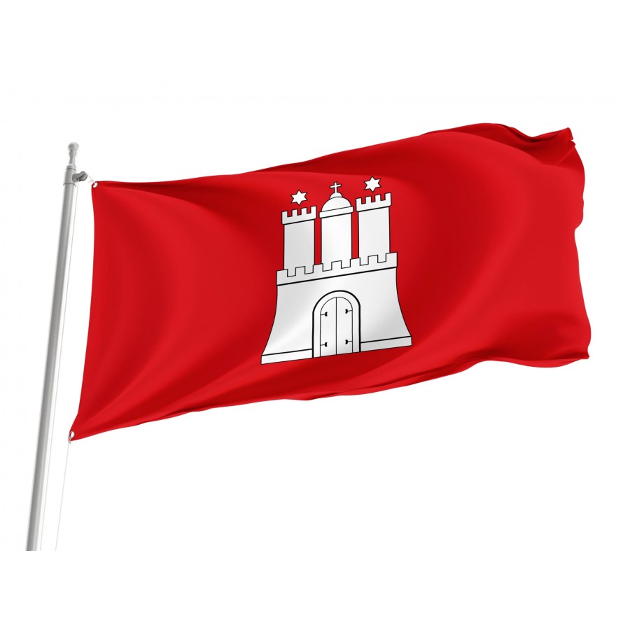 Hamburg Flagge - Deutschland schnelle lieferung & qualitativ hochwertig | kaufeflaggen
