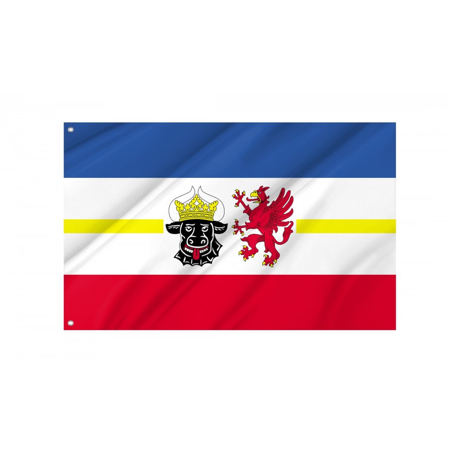 Mecklenburg-Vorpommern Flagge - Deutschland schnelle lieferung & qualitativ hochwertig | kaufeflaggen