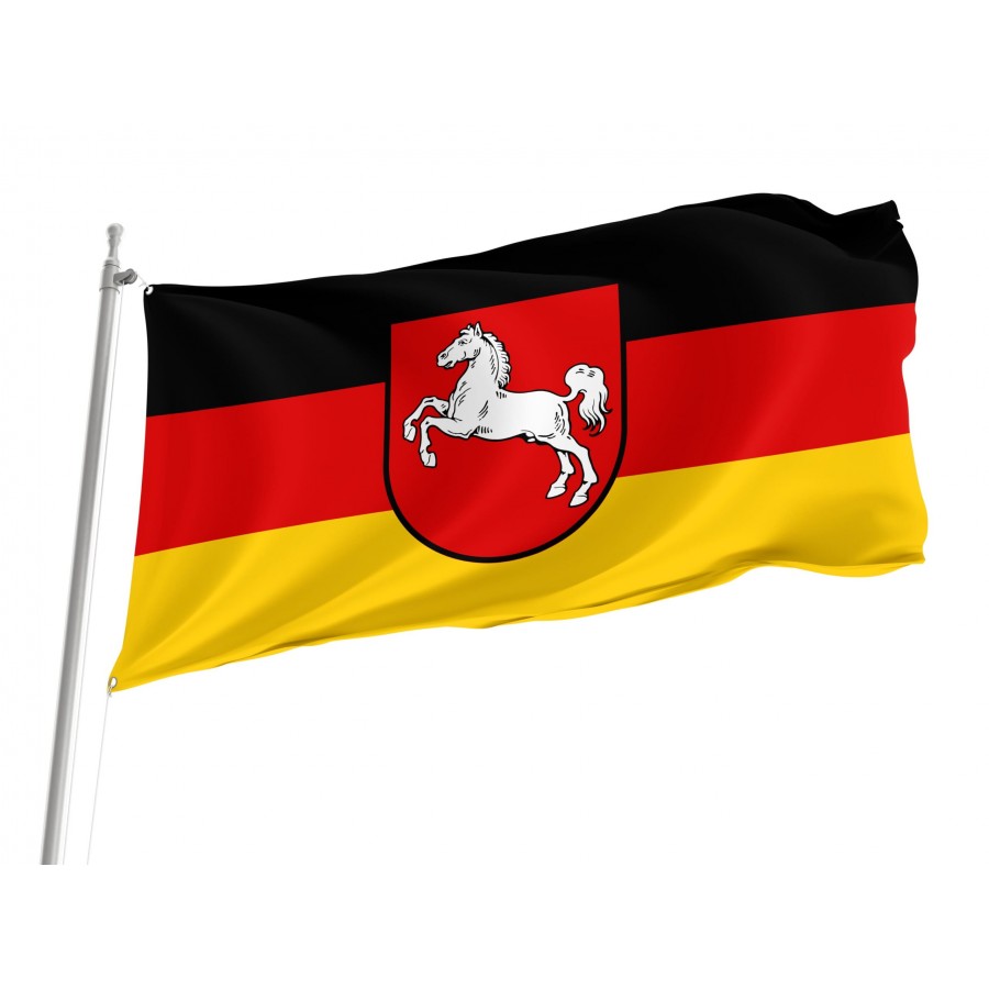 Niedersachsen Flagge - Deutschland schnelle lieferung & qualitativ hochwertig | kaufeflaggen