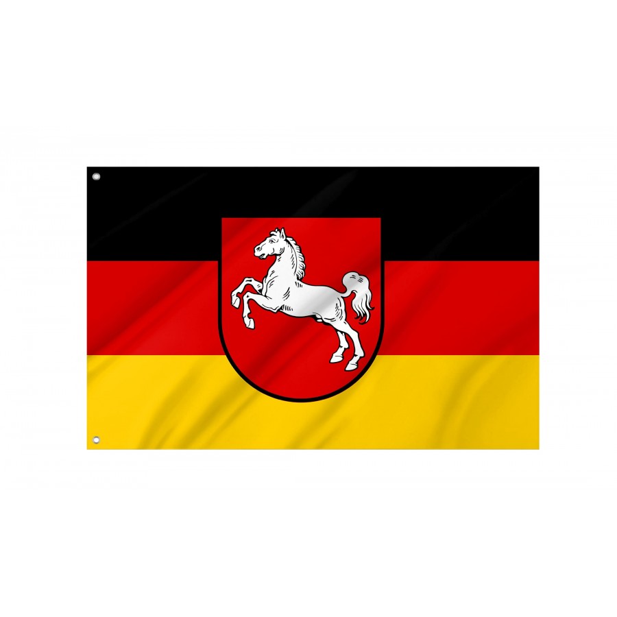 Niedersachsen Flagge - Deutschland schnelle lieferung & qualitativ hochwertig | kaufeflaggen