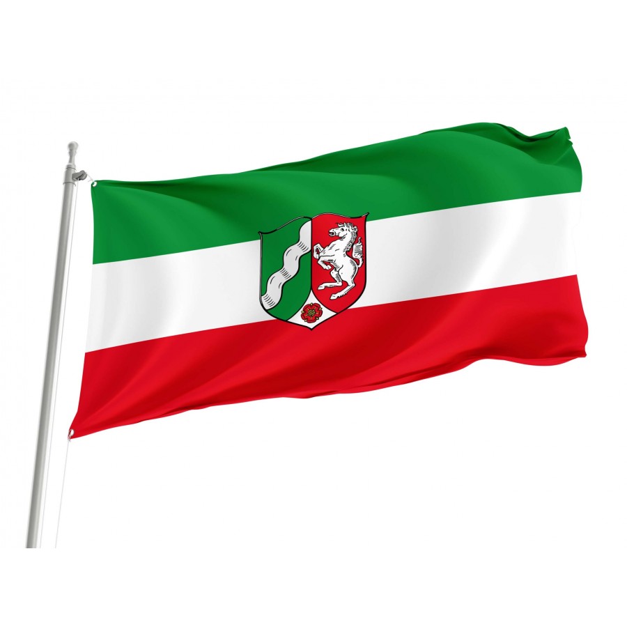 Nordrhein-Westfalen Flagge - Deutschland schnelle lieferung & qualitativ hochwertig | kaufeflaggen