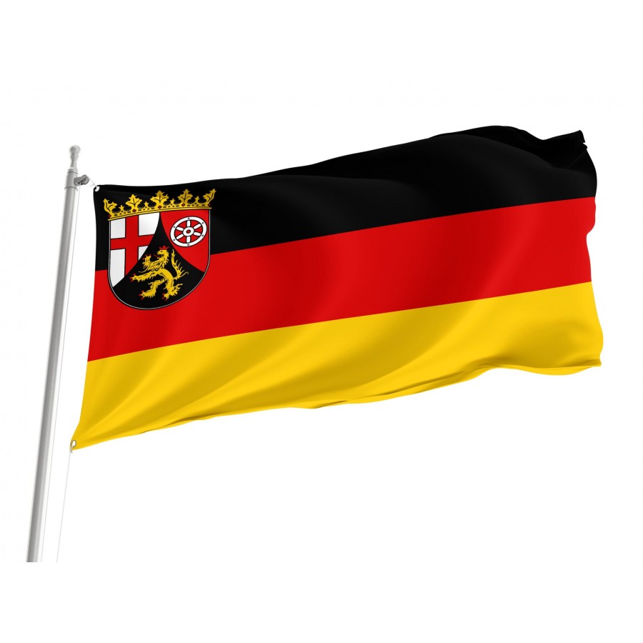 Rheinland-Pfalz Flagge - Deutschland schnelle lieferung & qualitativ hochwertig | kaufeflaggen