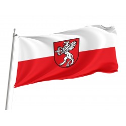 Rot an der Rot Flagge