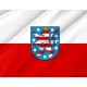 Thüringen Flagge - Deutschland schnelle lieferung & qualitativ hochwertig | kaufeflaggen